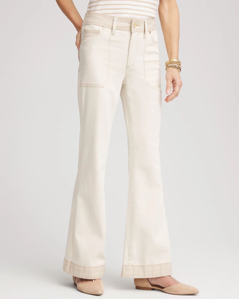 【PORTERNA】Cachi flare jeans KanCan™ Flare High Rise Jean | maurices